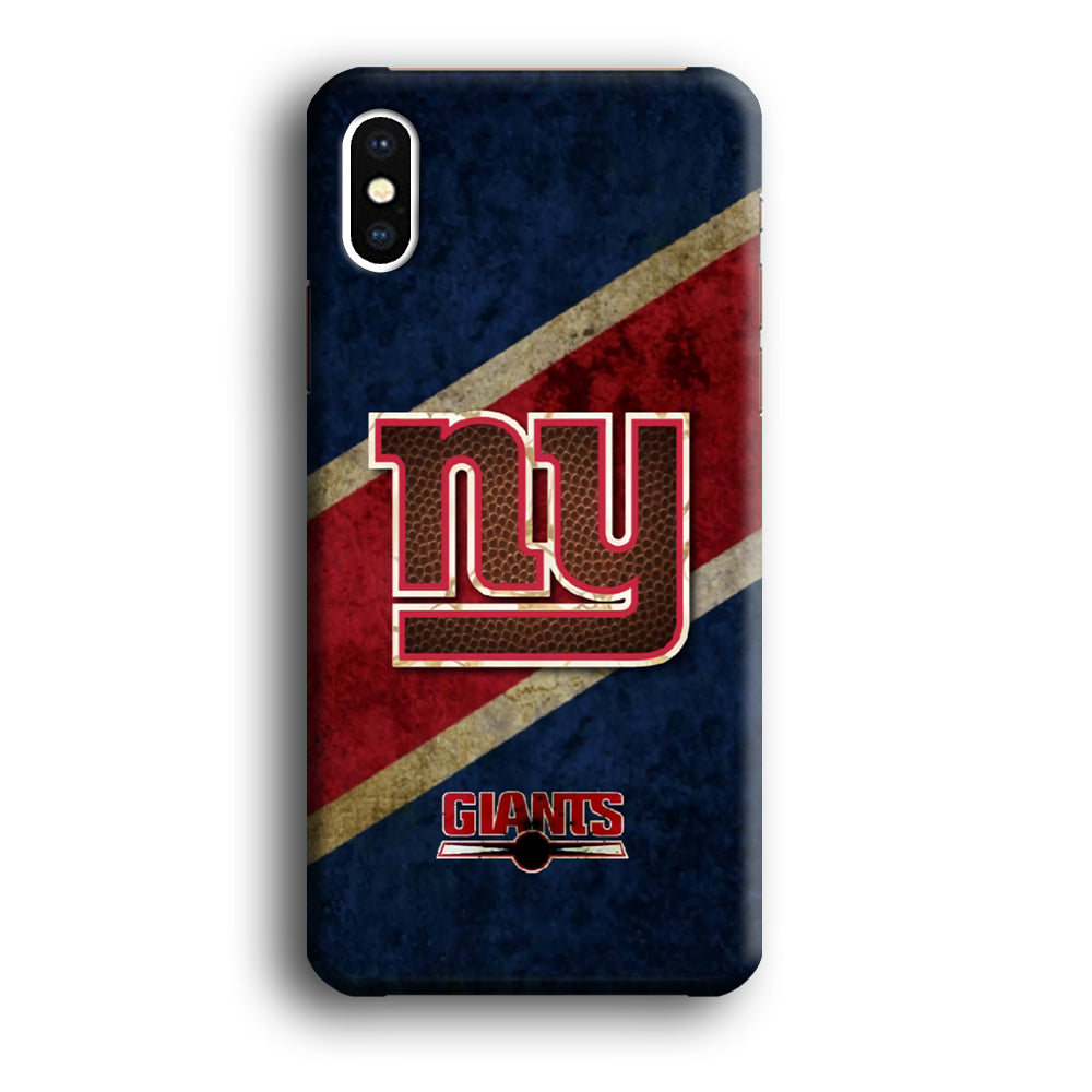 New York Giants NFL Team iPhone Xs Max Case