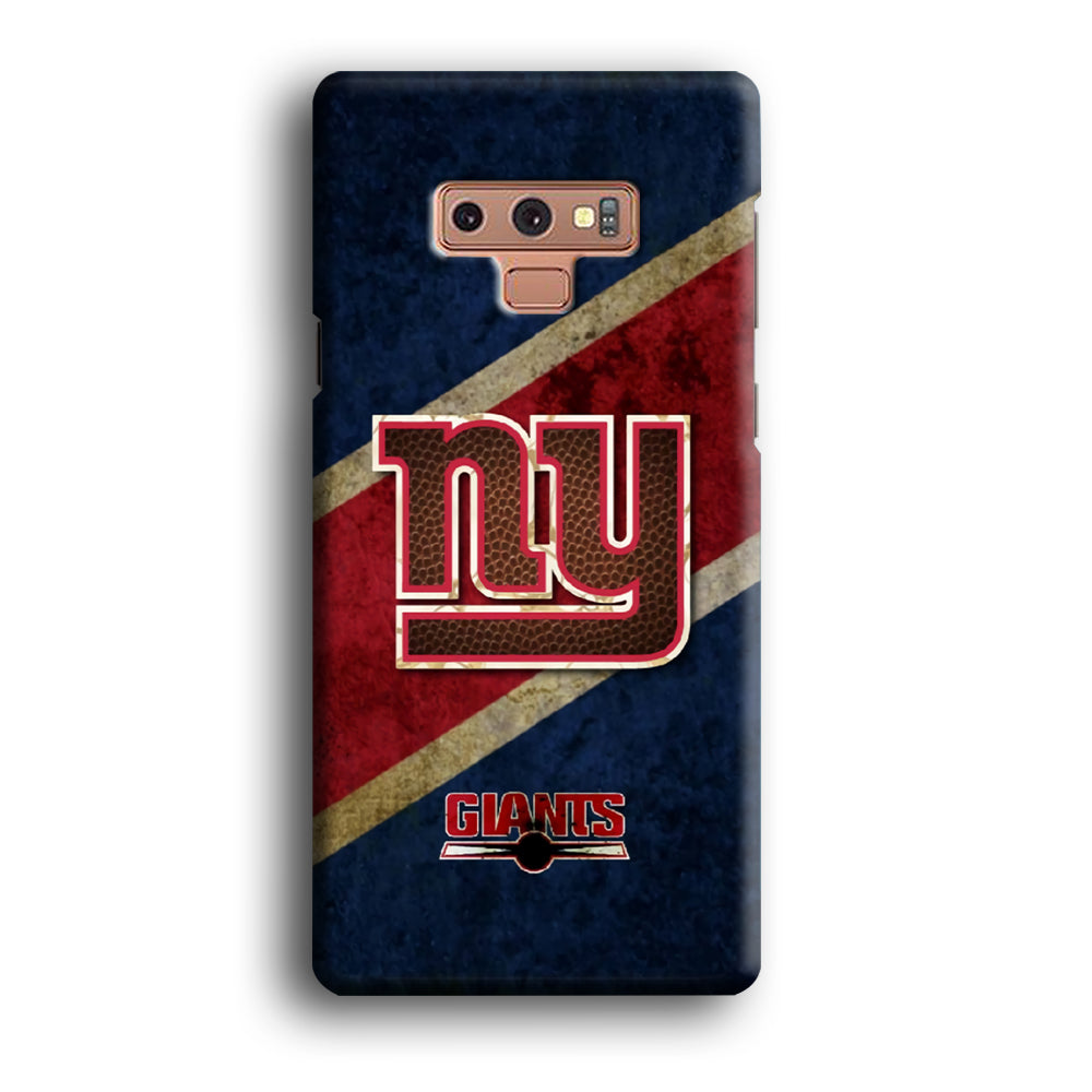 New York Giants NFL Team Samsung Galaxy Note 9 Case