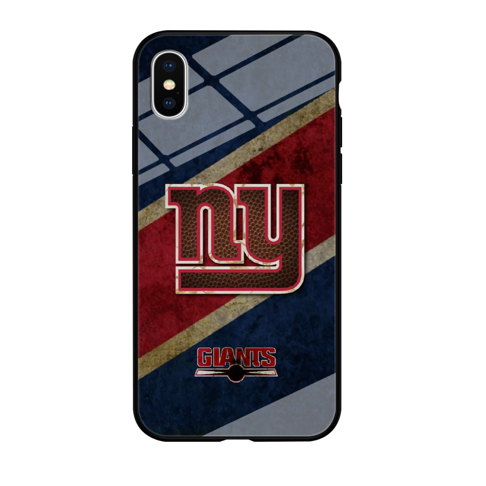 New York Giants NFL Team iPhone XS Case