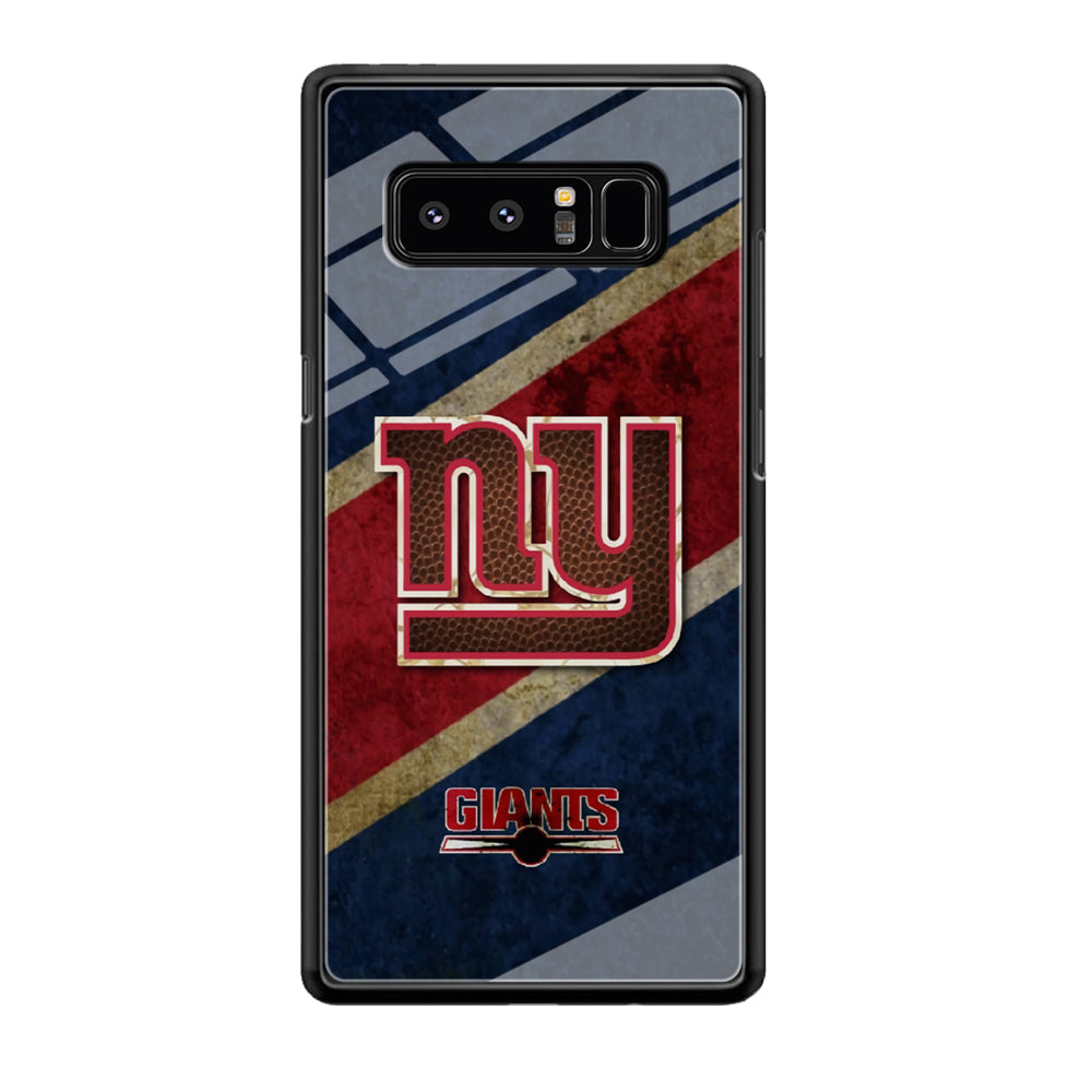 New York Giants NFL Team Samsung Galaxy Note 8 Case