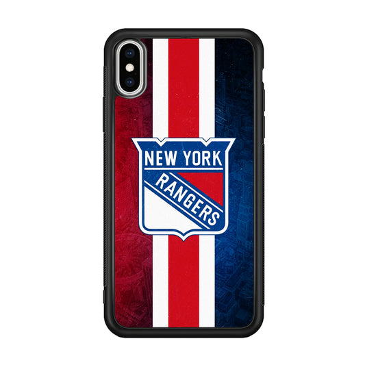 New York Rangers NHL Team iPhone Xs Max Case