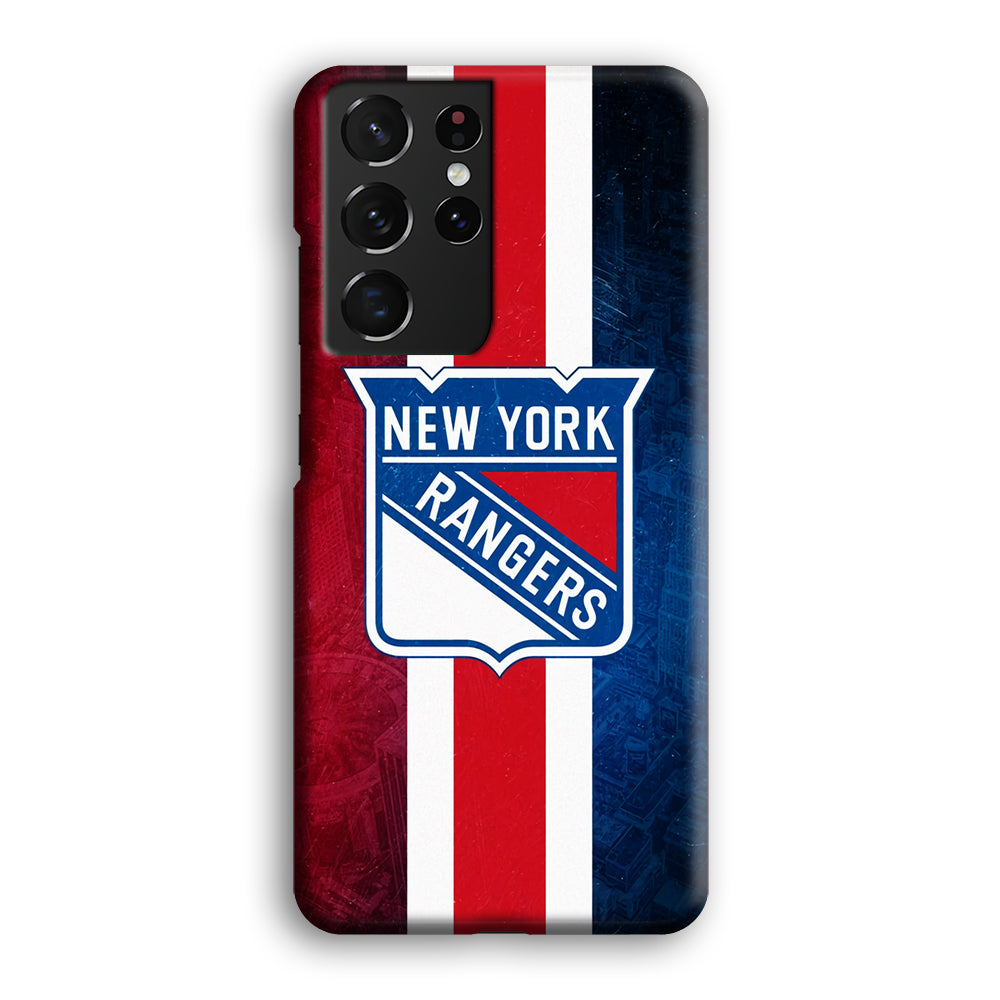 New York Rangers NHL Team Samsung Galaxy S21 Ultra Case