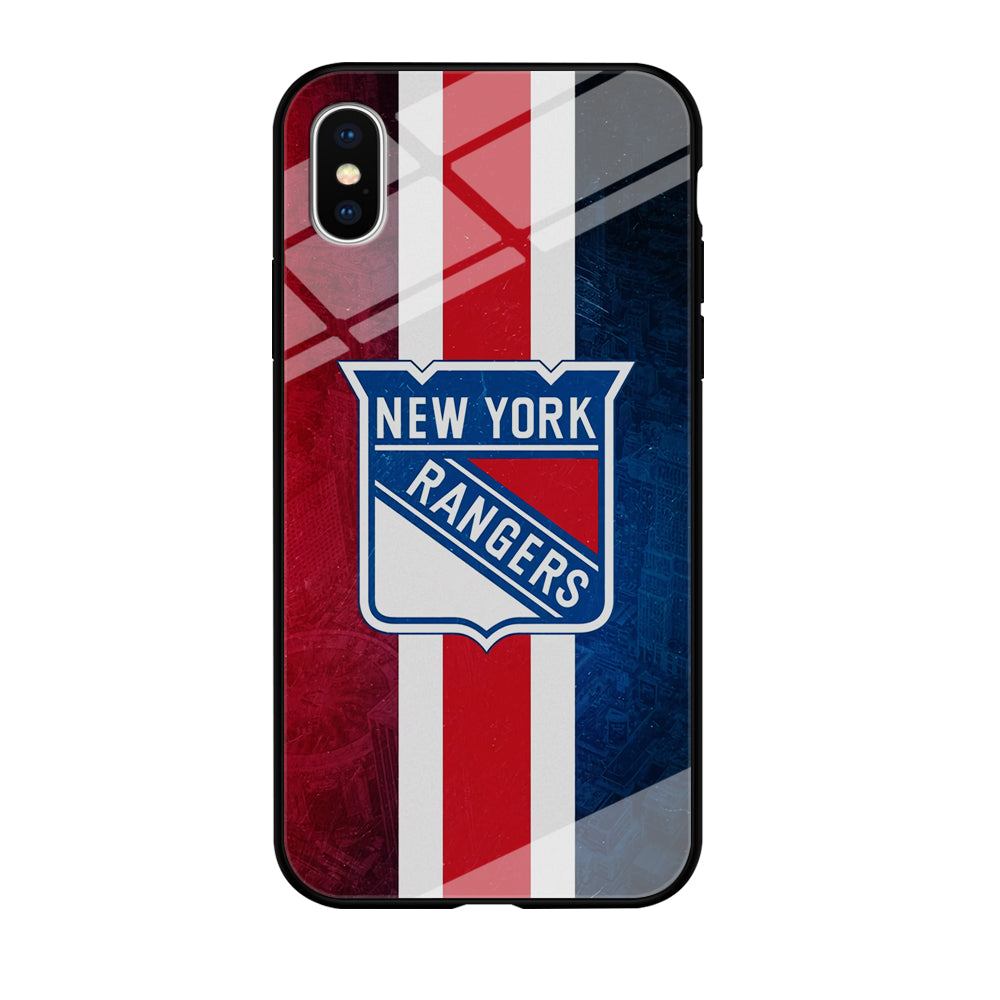 New York Rangers NHL Team iPhone Xs Max Case