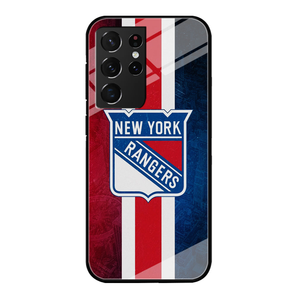 New York Rangers NHL Team Samsung Galaxy S21 Ultra Case