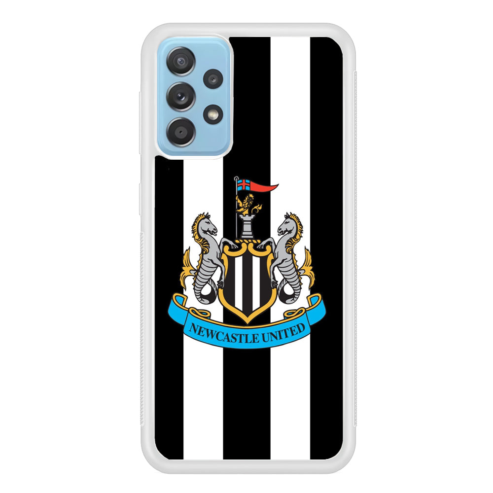 Newcastle United EPL Team Samsung Galaxy A72 Case