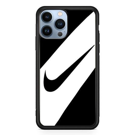 Nike Black Italic Logo iPhone 15 Pro Max Case