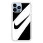 Nike Black Italic Logo iPhone 15 Pro Case