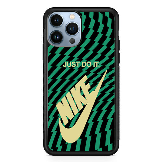 Nike Blaster Colour Green And Black iPhone 14 Pro Max Case