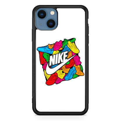 Nike Colage Shoes iPhone 15 Plus Case