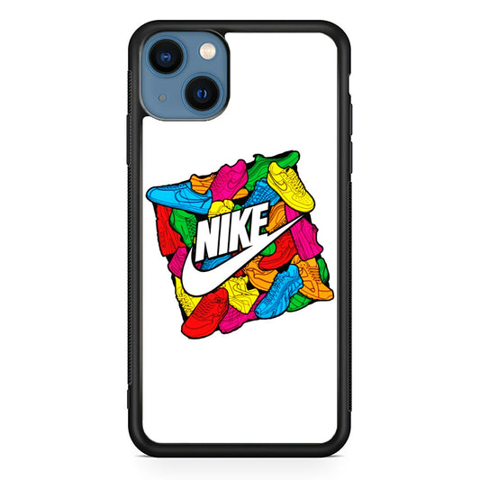 Nike Colage Shoes iPhone 15 Plus Case