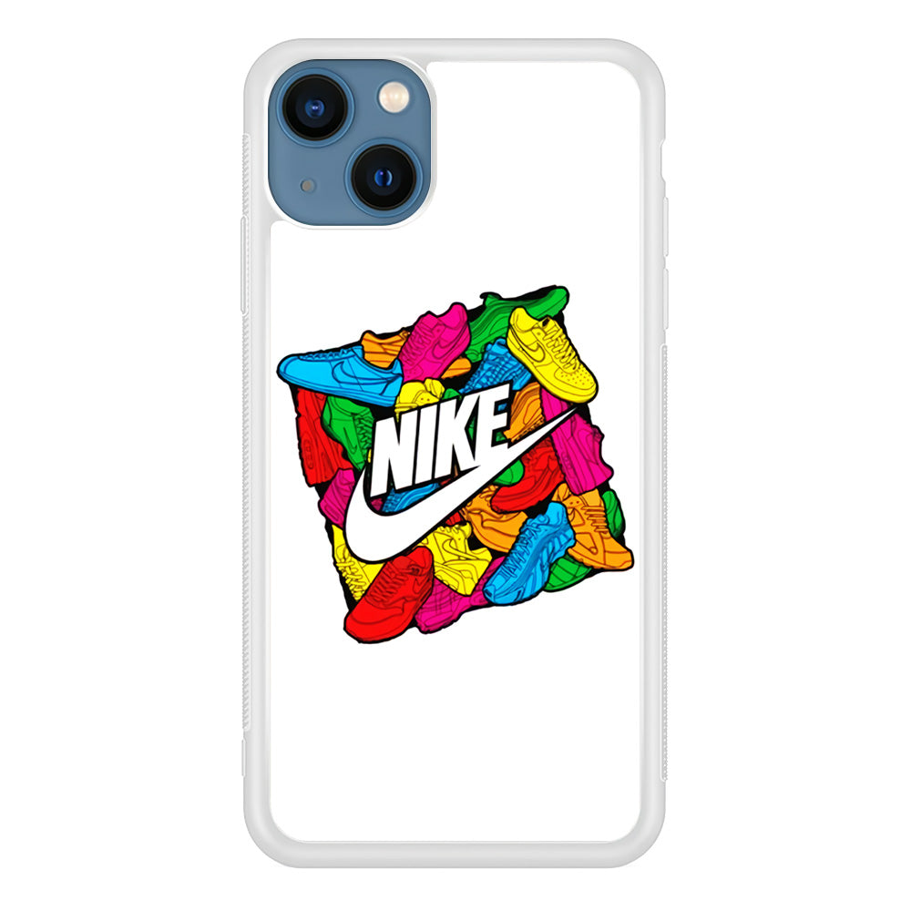 Nike Colage Shoes iPhone 15 Plus Case