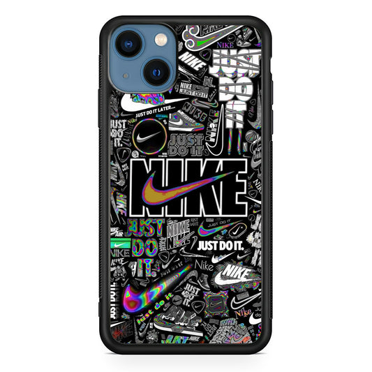 Nike Collage Of Logo iPhone 14 Case