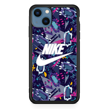 Nike Colour Abstract Shapes iPhone 15 Plus Case