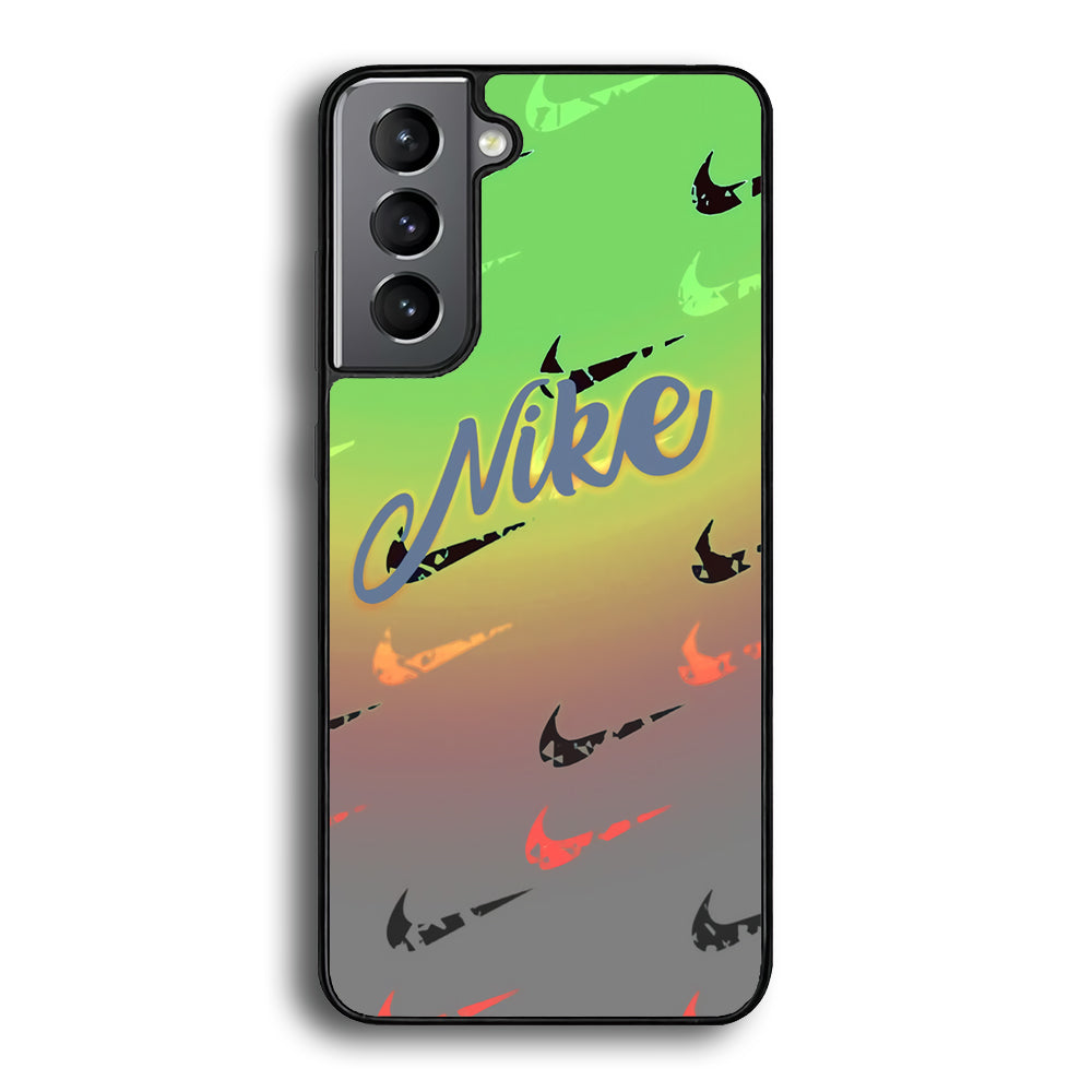 Nike Gradation Green Samsung Galaxy S23 Case - Ezzystore
