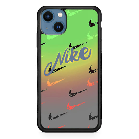 Nike Gradation Green iPhone 14 Case