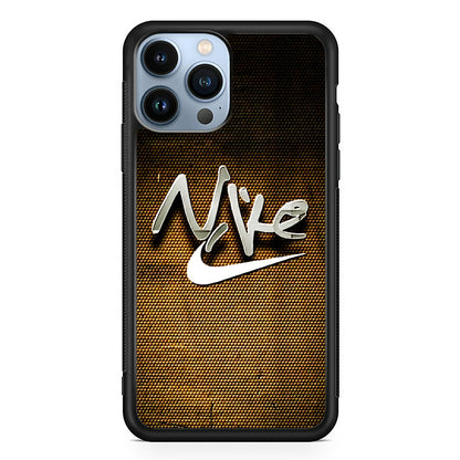 Nike Graffiti On Canvas iPhone 14 Pro Max Case