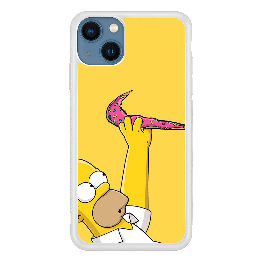 Nike Homer Donut iPhone 15 Plus Case