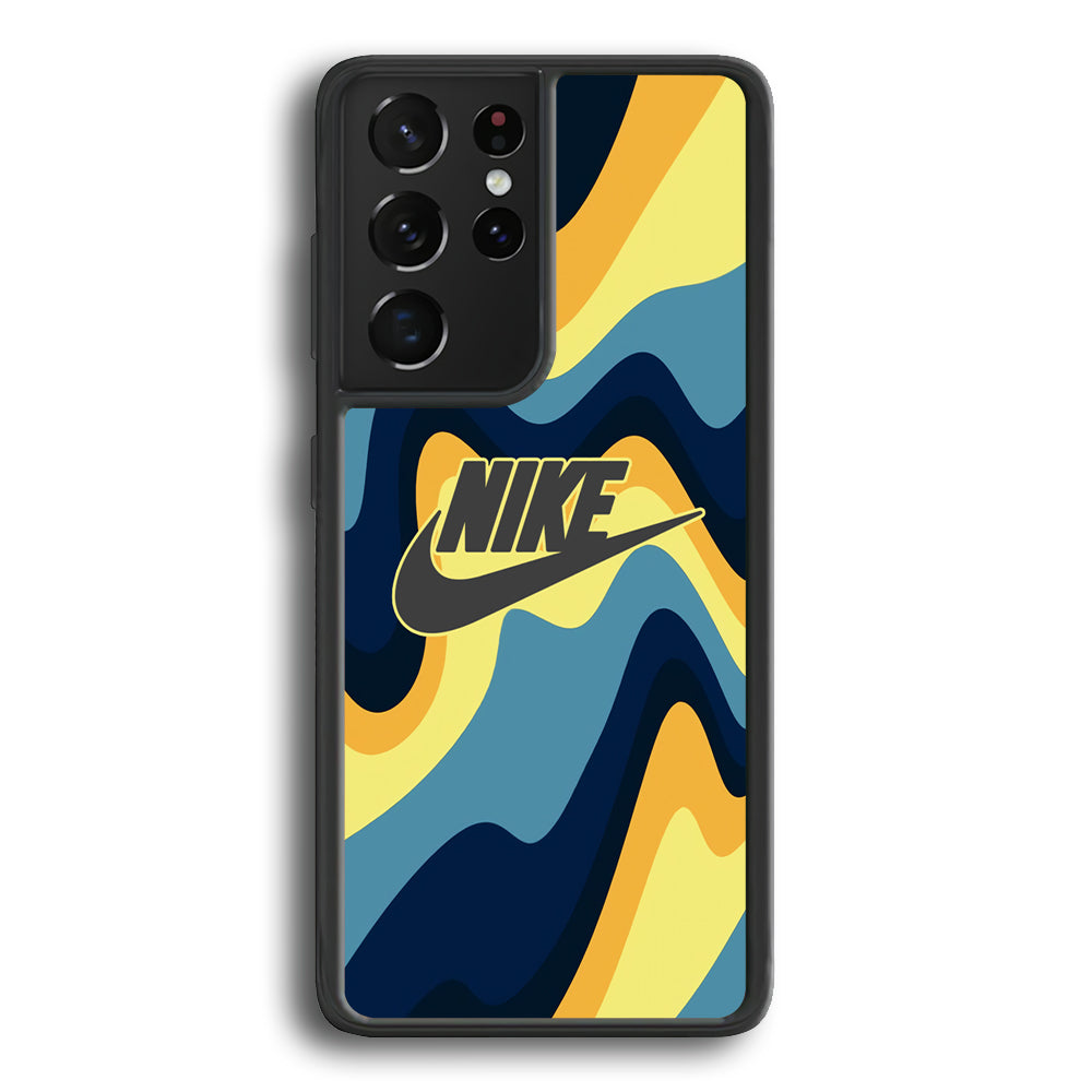 Nike Marble Liquid Painting Samsung Galaxy S23 Ultra Case - Ezzystore