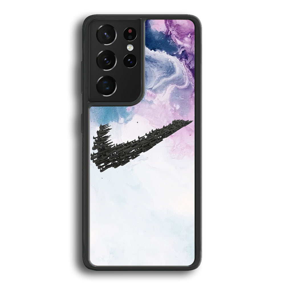 Nike Marble Logo Dominant Samsung Galaxy S22 Ultra Case - Ezzystore