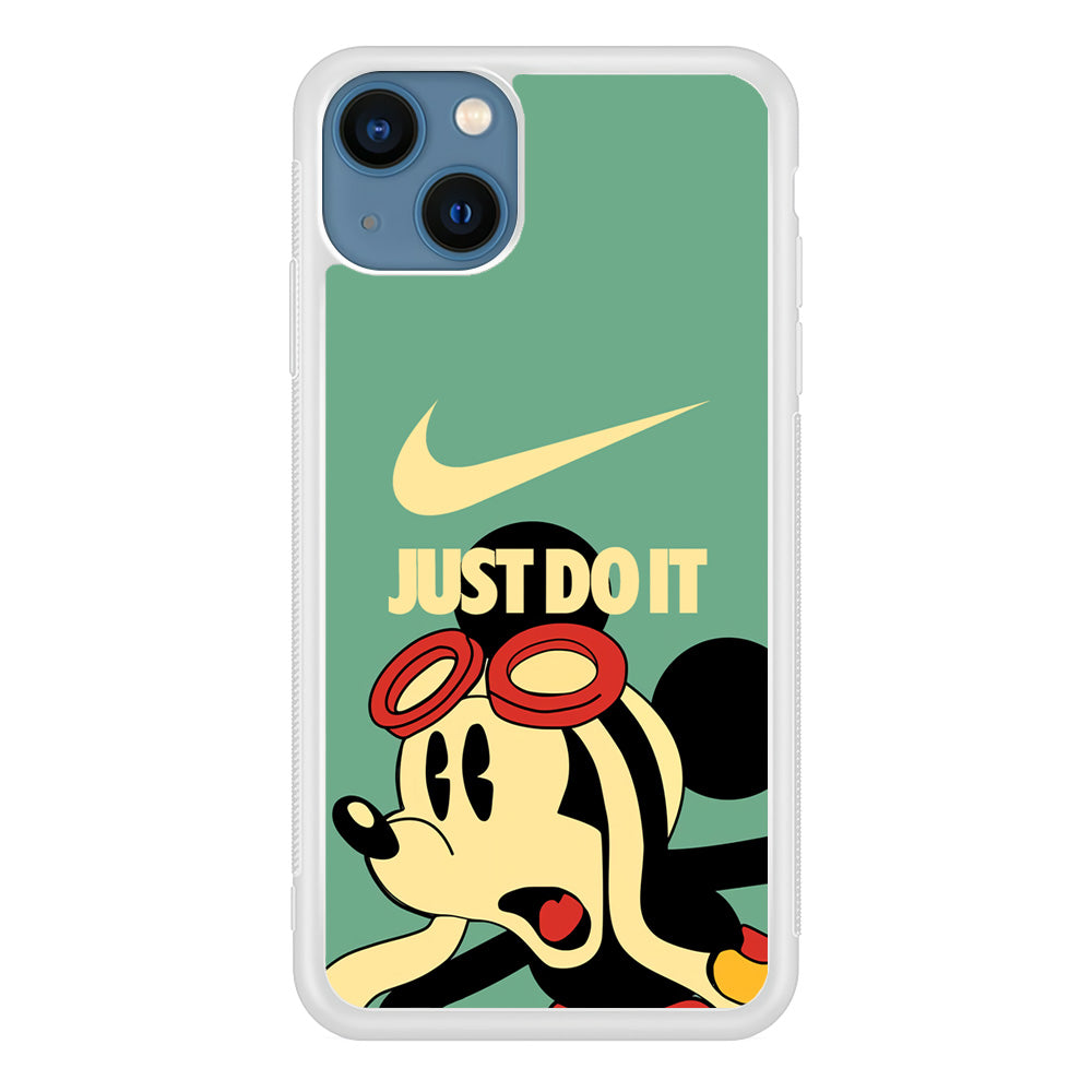 Nike Mickey Shocked Momment iPhone 15 Case