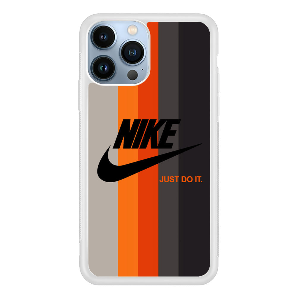 Nike Orange Line iPhone 15 Pro Max Case
