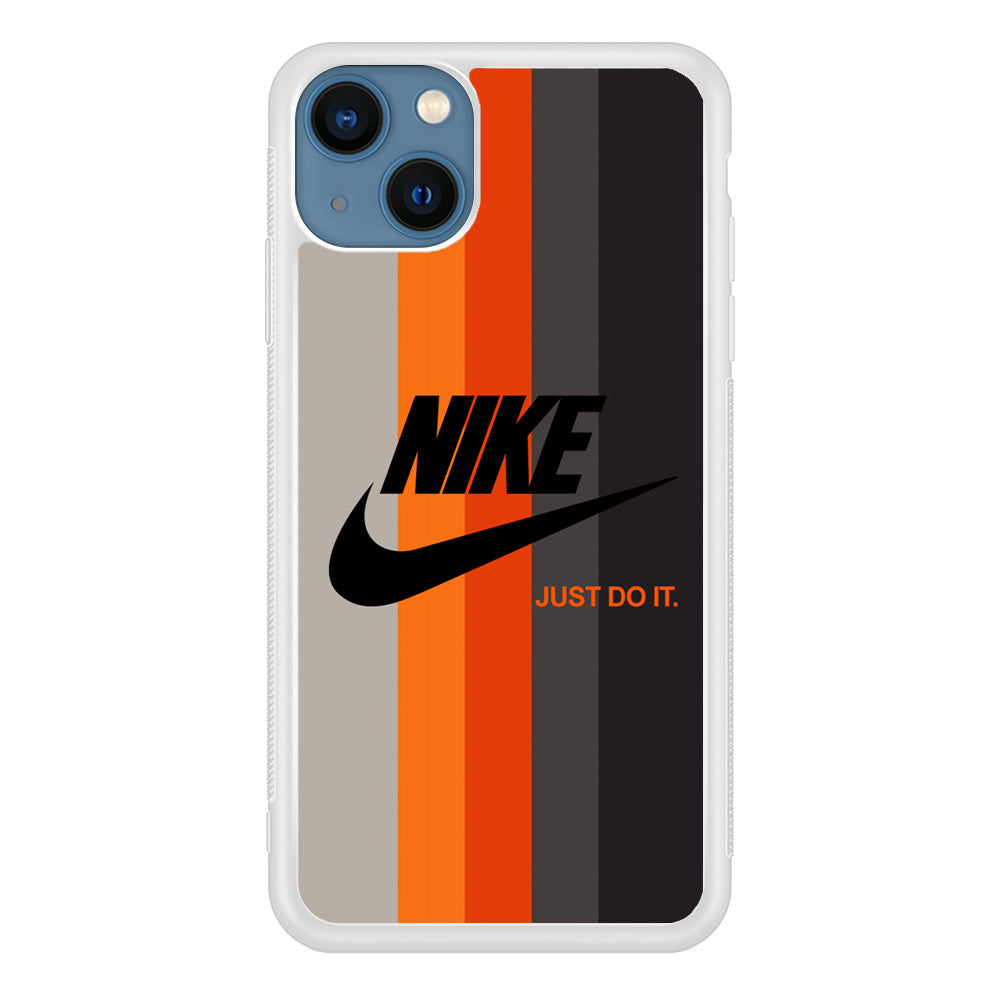 Nike Orange Line iPhone 15 Case