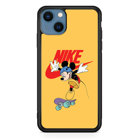Nike Skate Mickey iPhone 14 Plus Case