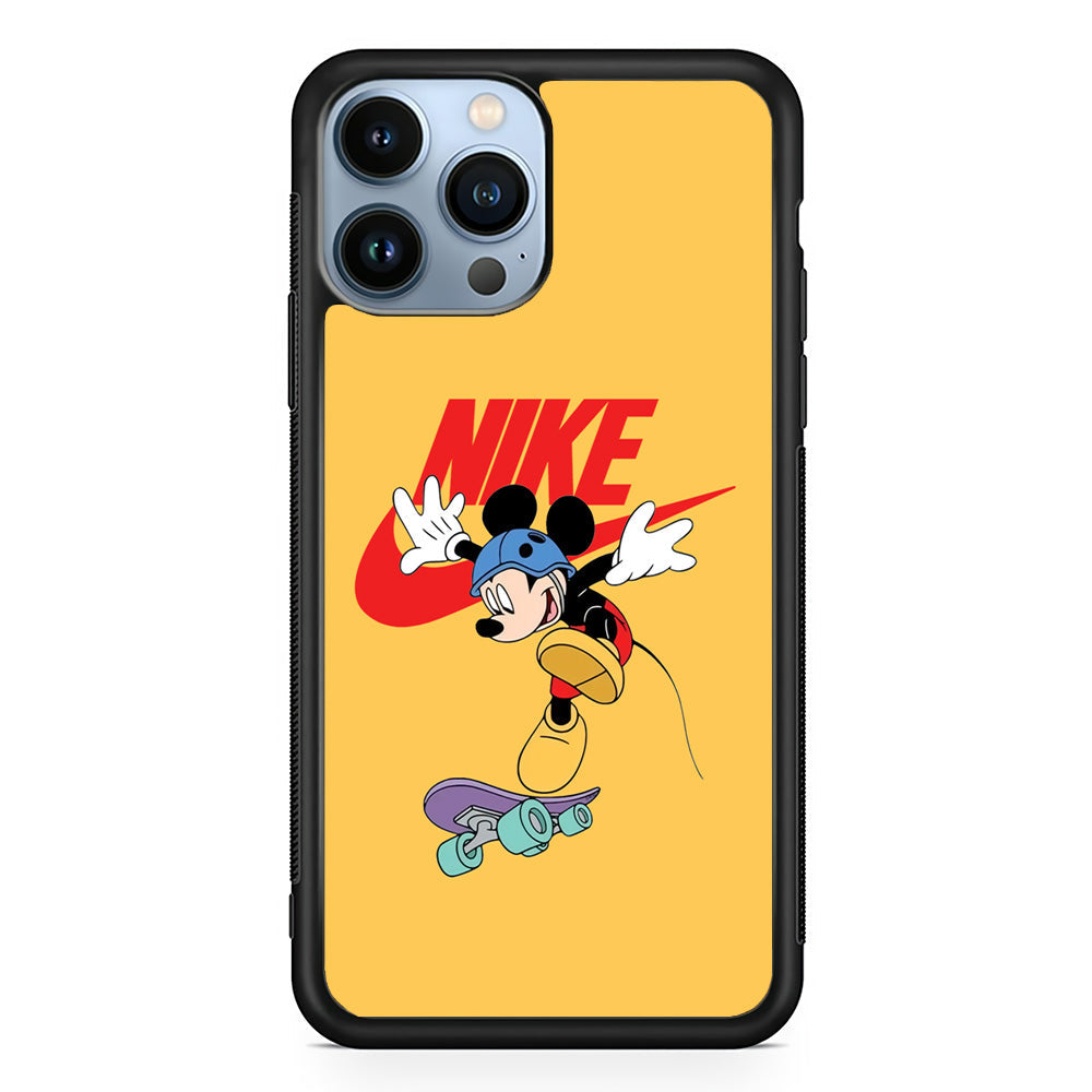 Nike Skate Mickey iPhone 15 Pro Case
