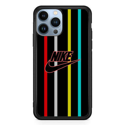 Nike Stripe Four Colour iPhone 15 Pro Case
