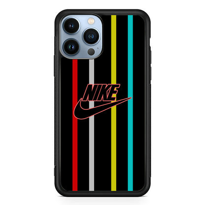 Nike Stripe Four Colour iPhone 14 Pro Max Case