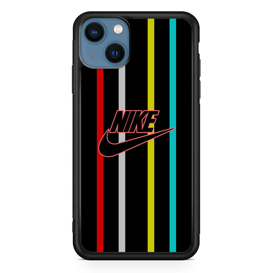 Nike Stripe Four Colour iPhone 15 Case