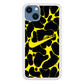 Nike Yellow Pattern Just Do It iPhone 14 Plus Case