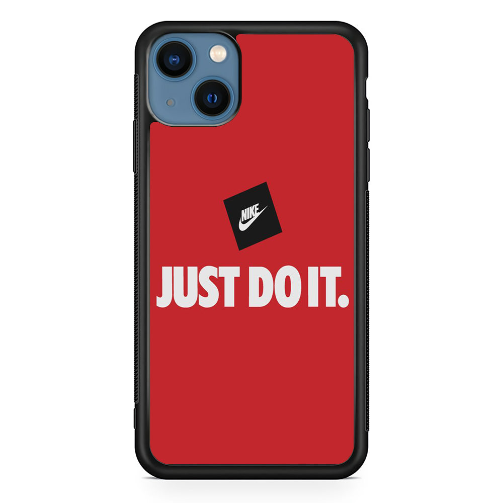 Nike Just do It Candy Red iPhone 14 Case