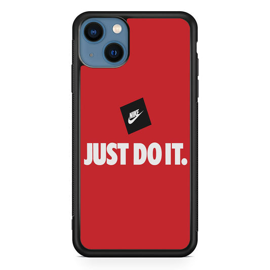 Nike Just do It Candy Red iPhone 14 Case