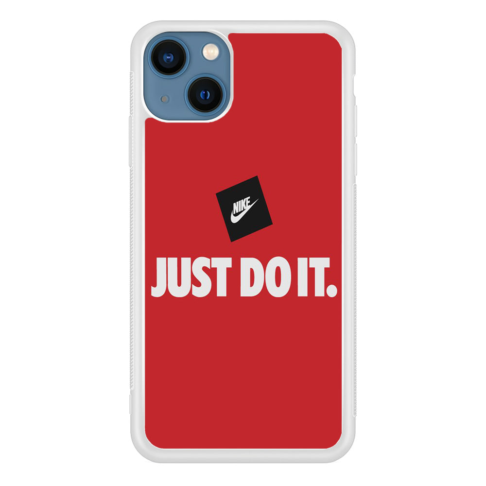 Nike Just do It Candy Red iPhone 14 Case