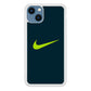 Nike Navy Green iPhone 14 Case