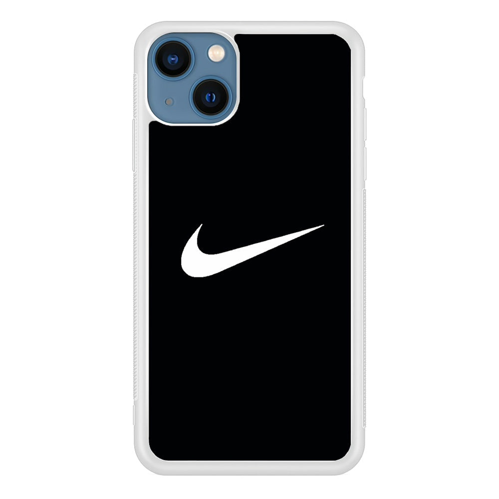 Nike White Logo iPhone 15 Case