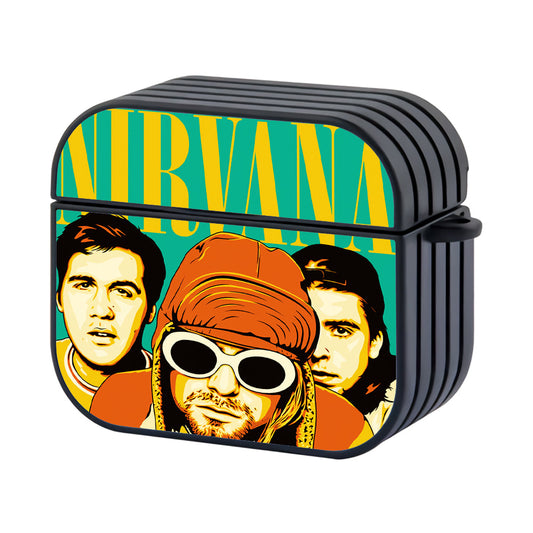 Nirvana Art Of Personnel Hard Plastic Case Cover For Apple Airpods 4 - Ezzystore
