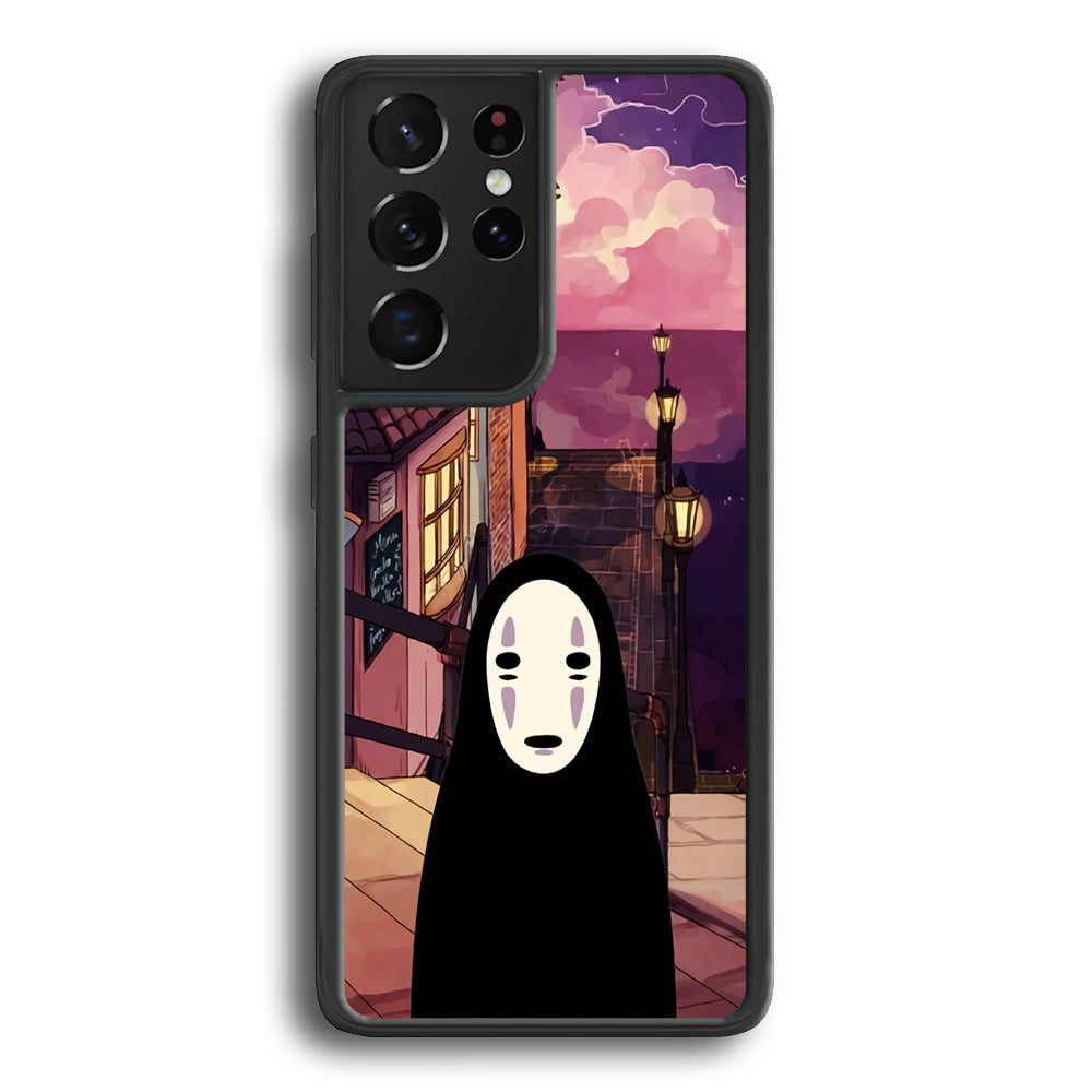 No Face Man Spirited Away Samsung Galaxy S23 Ultra Case - Ezzystore