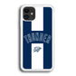 Oklahoma City Thunder Stripe White iPhone 12 Case
