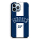 Oklahoma City Thunder Stripe White iPhone 14 Pro Case