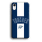 Oklahoma City Thunder Stripe White iPhone XR Case