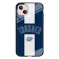 Oklahoma City Thunder Stripe White iPhone 15 Plus Case