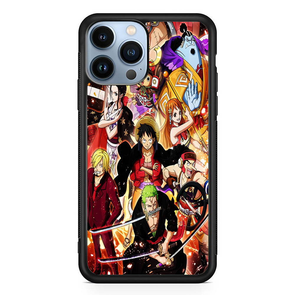 One Piece Luffy Team iPhone 15 Pro Case