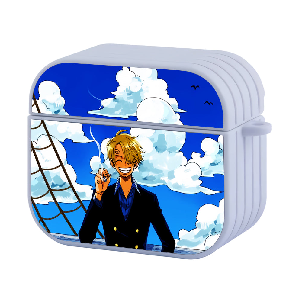 One Piece Sanji Feeling Happy Hard Plastic Case Cover For Apple Airpods 3