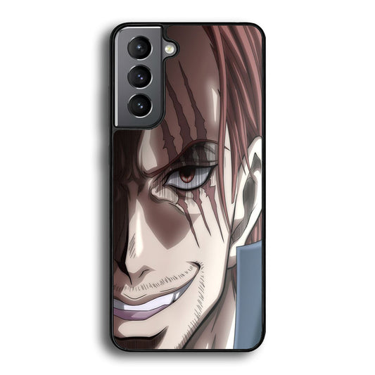 One Piece Shanks Close Up Face Samsung Galaxy S24 Case - Ezzystore
