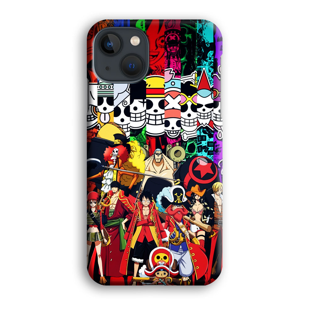 One Piece Symbol of Character iPhone 15 Plus Case