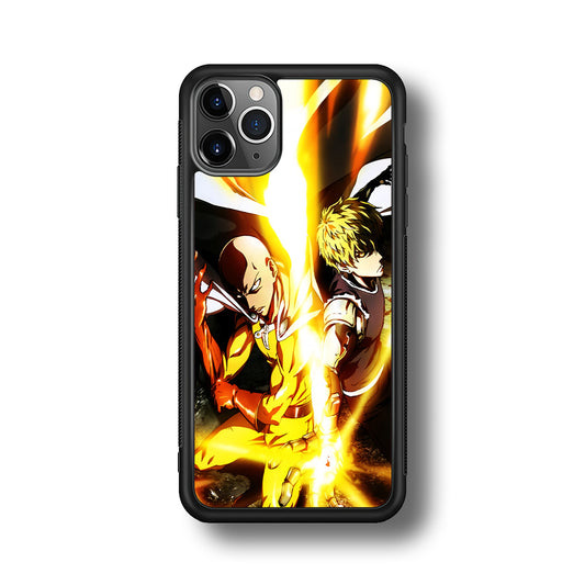 One Punch Man Saitama X Genos  iPhone 11 Pro Case