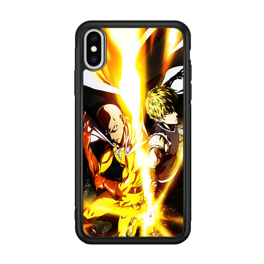 One Punch Man Saitama X Genos iPhone X Case