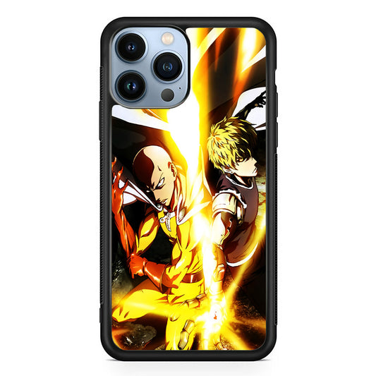 One Punch Man Saitama X Genos iPhone 14 Pro Case